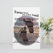 Footprints in the Sand (Standing Front)