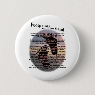Footprints in the Sand Button