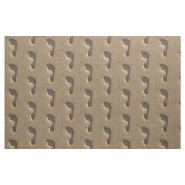 Footprints in the Sand Fabric (Fat Quarter)