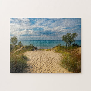 Footprints in the Sand Jigsaw Puzzle