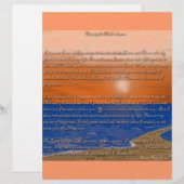 Footprints in the Sand Poem (Front/Back)