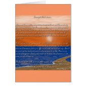 Footprints in the Sand Poem (Front)