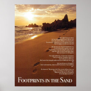 Footprints Poem Footprints in The Sand Wall Art Frames of Mind Footprints in The Sand 6x12 7703B 