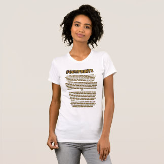 Footprints In The Sand Prayer Women's T-Shirt