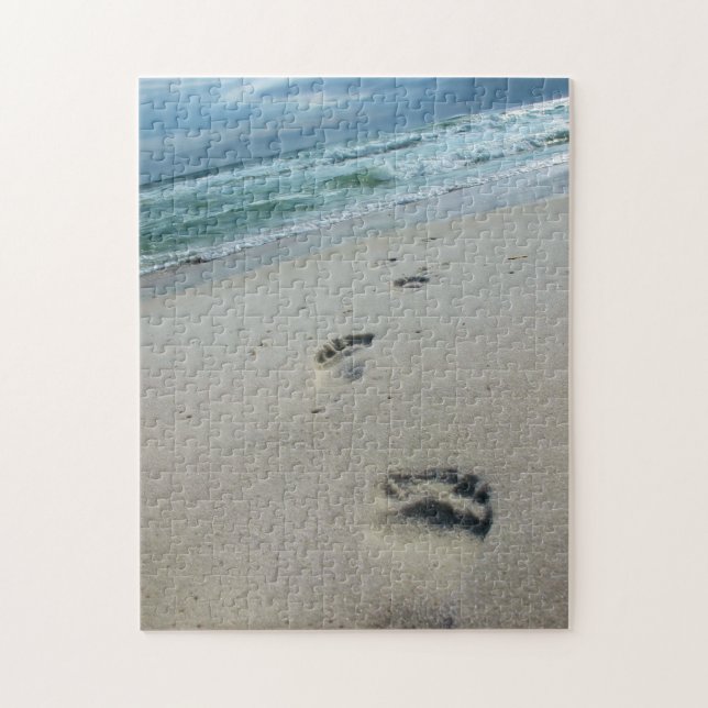 Footprints in the Sand - Puzzle (Vertical)