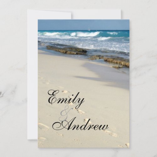 Footprints in the sand RSVP Announcement