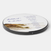 footprints in the sand  wireless charger  (Front 2)