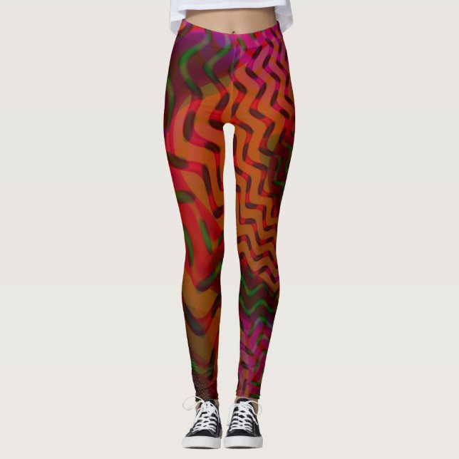 Footprints Leggings (Front)