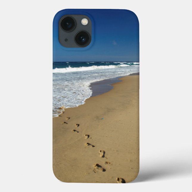 Footprints On Beach, Mabibi, Thongaland Case-Mate iPhone Case (Back)