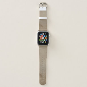 Footprints on sand apple watch band