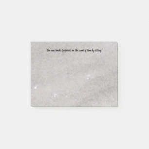 Footprints On the Sand Post it Notes