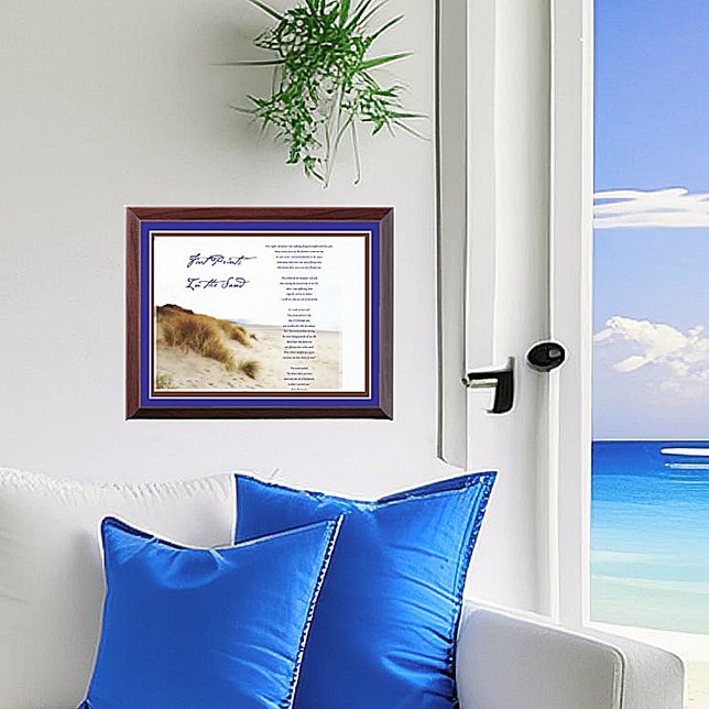 Footprints Plaque (Creator Uploaded)