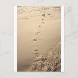 Footprints Postcard