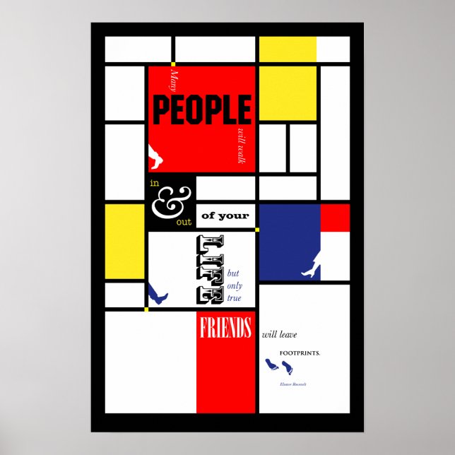 Footprints Poster (Front)