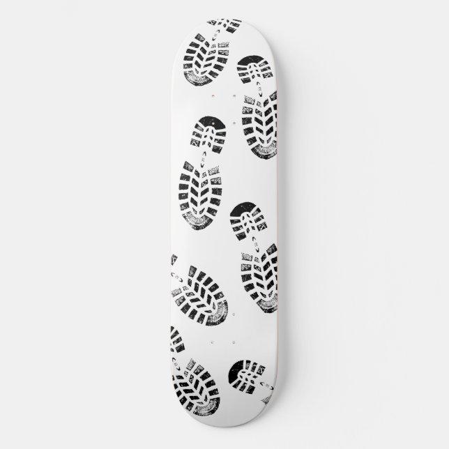 Footprints Skateboard Deck (Front)