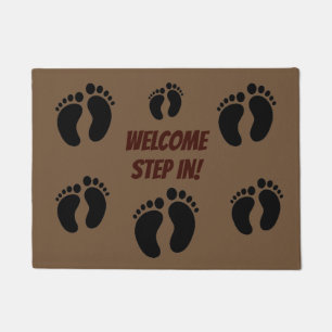 Footprints Welcome Mat