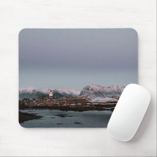 Foots of lighthouse mouse pad
