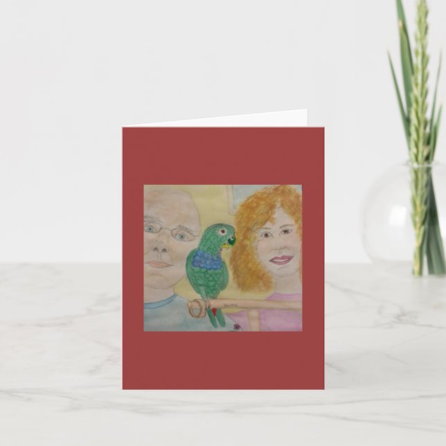 footsbird family card (Front)