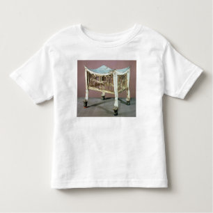 Footstool used by the child-king at the beginning toddler t-shirt