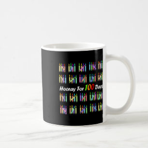 For 100 Days Teachers Kids Happy 100th Day Of Scho Coffee Mug
