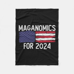 For 2024 Trump President Legend Fleece Blanket