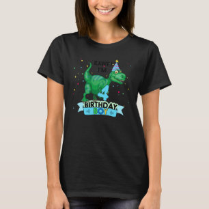 For 4 Year Old  4th Birthday Boy Rex Dinosaur T-Shirt