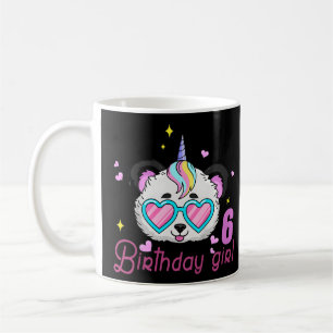 For 6Th 6 Panda Unicorn Coffee Mug