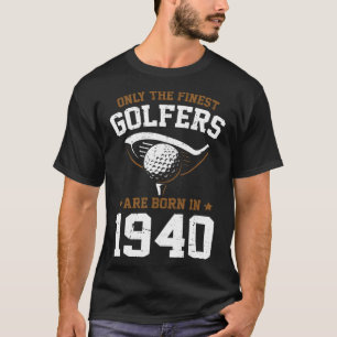 for 80 Years Old Golfing   Golf  Golfer T-Shirt