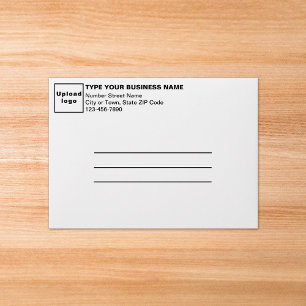 For A7 Card Size White Business Envelope