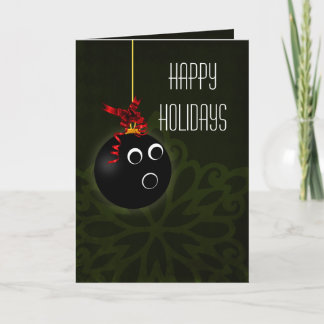 for a bowler Christmas Cards