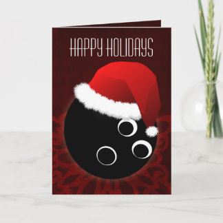 for a bowler Christmas Cards