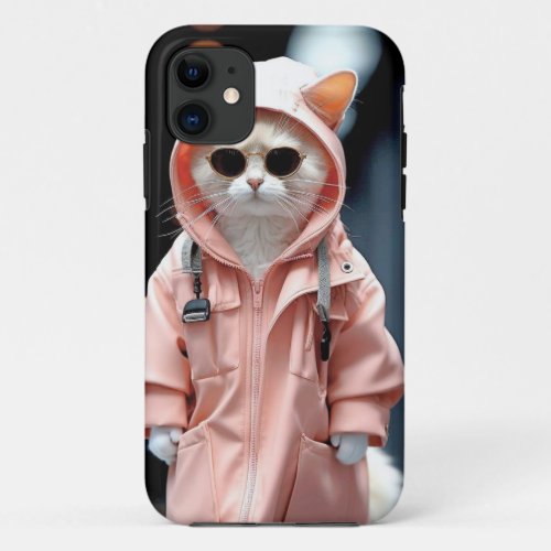 For a cat_themed iPhone cover you could use an im iPhone 11 Case
