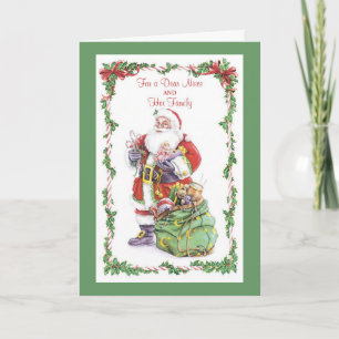 For a Dear Niece and Her Family Holiday Card