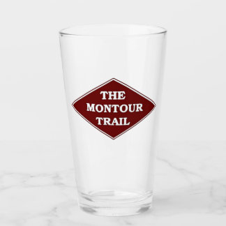 For a drink after a ride on the Montour Trail Glass