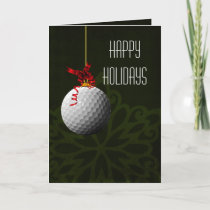for a golfer Christmas Cards