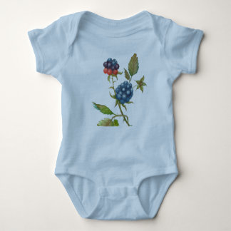 For a little boy blackberry berries baby bodysuit