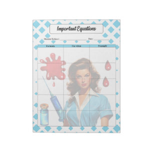 For A Living _ Important Equations Notepad