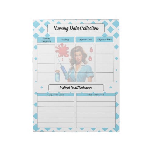 For A Living _ Nursing Data Collection Notepad