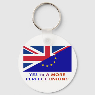 For A More Perfect Union Keychain