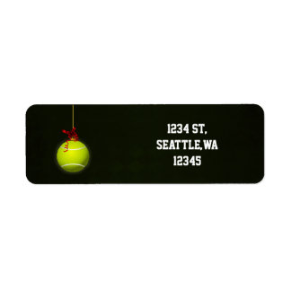 for a tennis player address labels