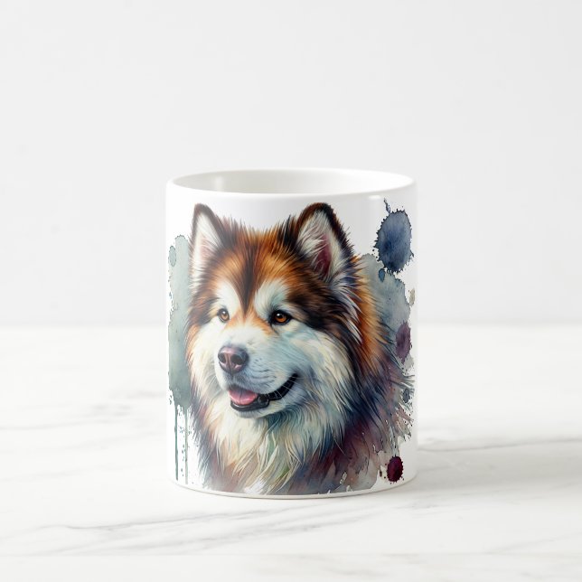 🐾 For Alaskan Malamute Lovers! 🐾 Coffee Mug (Center)