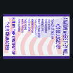 FOR ALL - SIGN<br><div class="desc">Use the Customize section to choose a different size of Sign, or change colors, Add You Own Text, or place this on a different Product.
Standing Firm for the basic Constitutional Rights of ALL People</div>