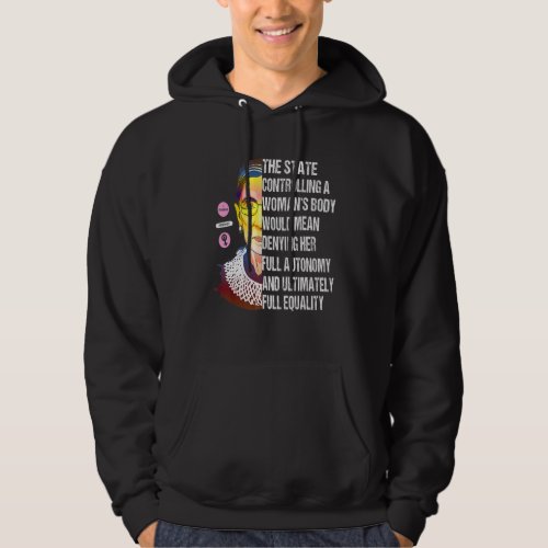 For All Womankind Feminism Pro Choice Abortion Rig Hoodie