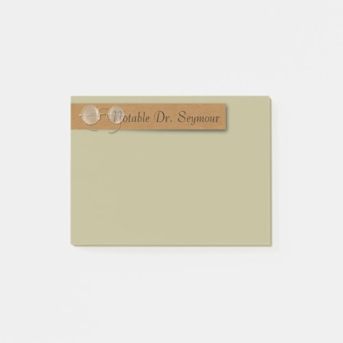 For an Ophthalmologist Optometrist or Optician Post_it Notes