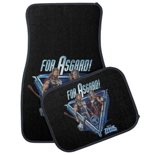 For Asgard Thor and Mighty Thor Graphic Car Floor Mat