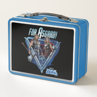For Asgard! Thor and Mighty Thor Graphic Metal Lunch Box