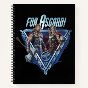 For Asgard! Thor and Mighty Thor Graphic Notebook