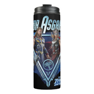 For Asgard! Thor and Mighty Thor Graphic Thermal Tumbler
