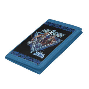 For Asgard! Thor and Mighty Thor Graphic Tri-fold Wallet