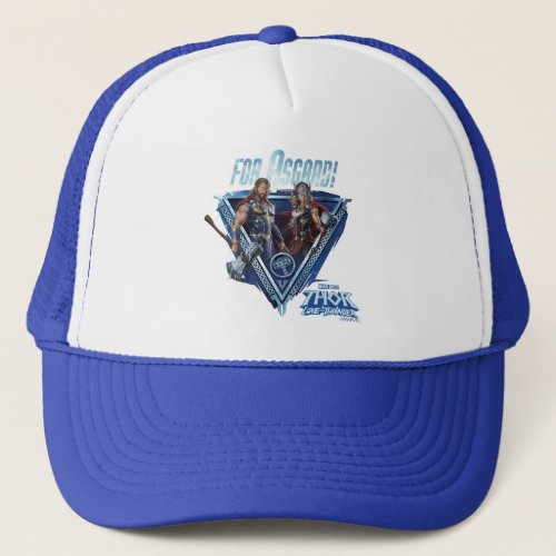For Asgard Thor and Mighty Thor Graphic Trucker Hat